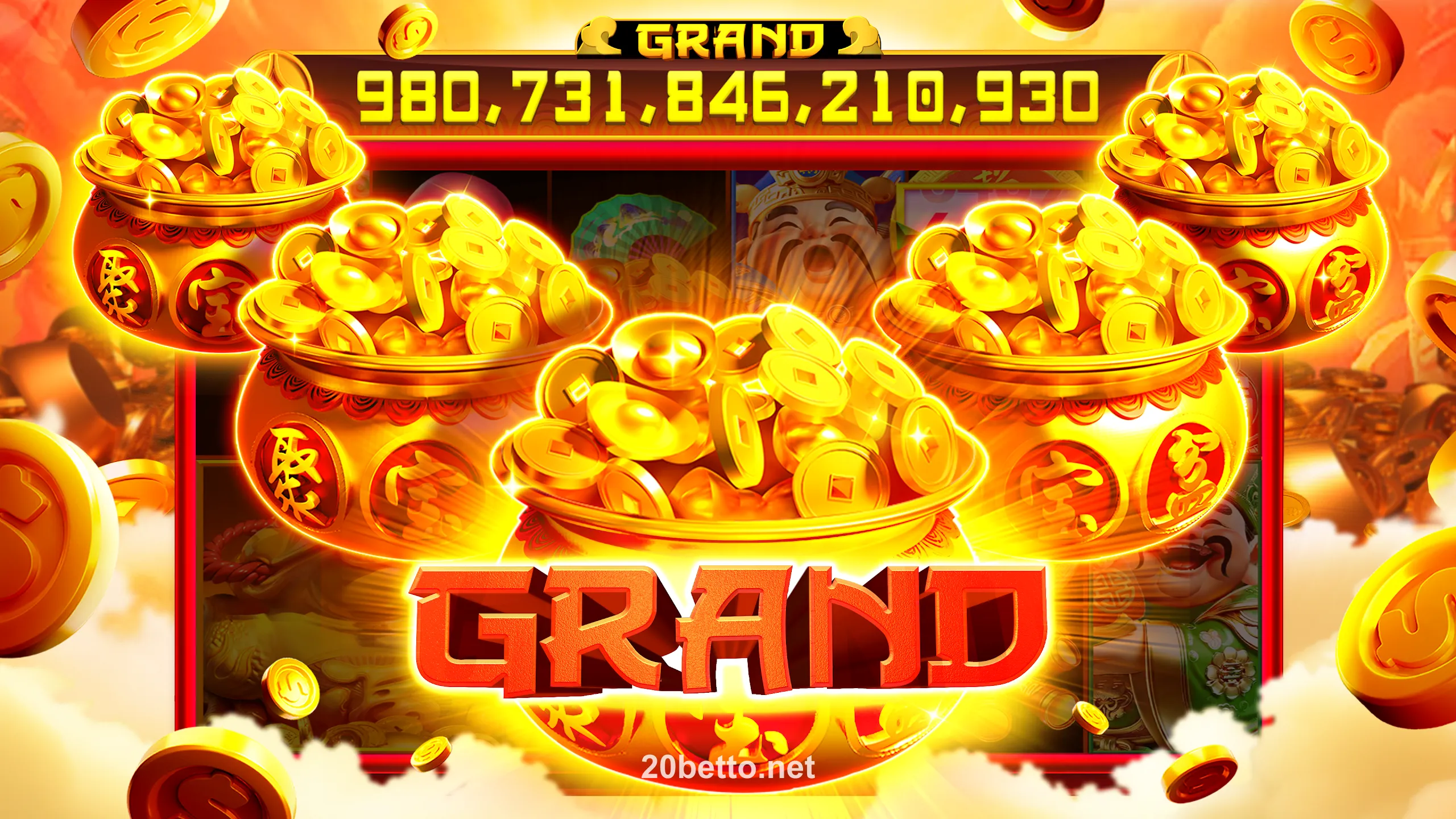 Tela inicial do aplicativo 20bet